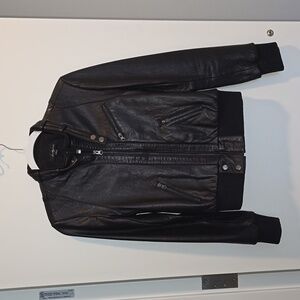 Leather jacket
